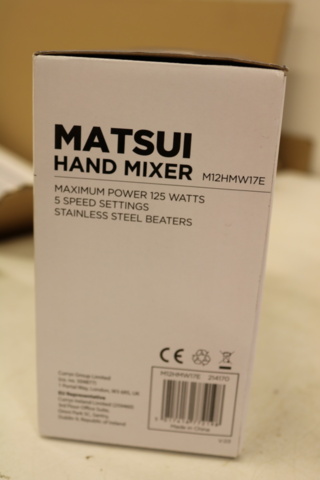1416818-15 2 pcs New Hand Mixers Matsui