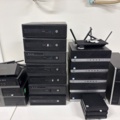 1482184-1 Lot of desktop computers and routers - 19 computers + 2 Wi-Fi routers