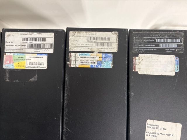 1482184-10 Lot of desktop computers and routers - 19 computers + 2 Wi-Fi routers