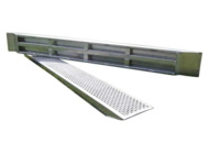 1492752 Loading ramps, 2 pcs, Forzeline, aluminum, perforated surface