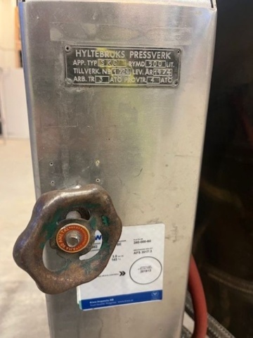 1470217-5 Hytlebroks Pressverk – Industrial kettle (approx. 500 liters)