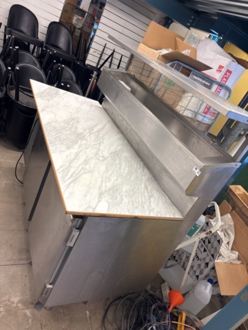 1469146-3 Bakery cooling counter with chute, cabinet and additional cooling unit