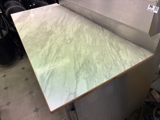 1469146-7 Bakery cooling counter with chute, cabinet and additional cooling unit