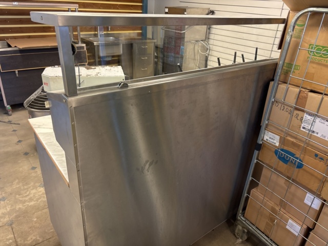 1469146-8 Bakery cooling counter with chute, cabinet and additional cooling unit