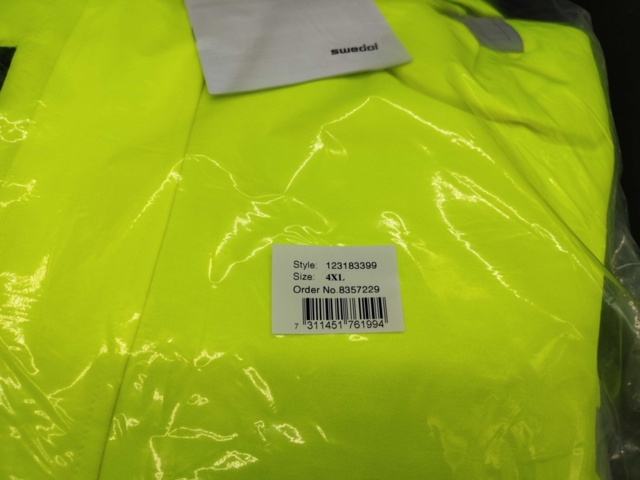 1491972-3 Varseljacka - Gesto, 4XL, hög synbarhet, reflexdetaljer