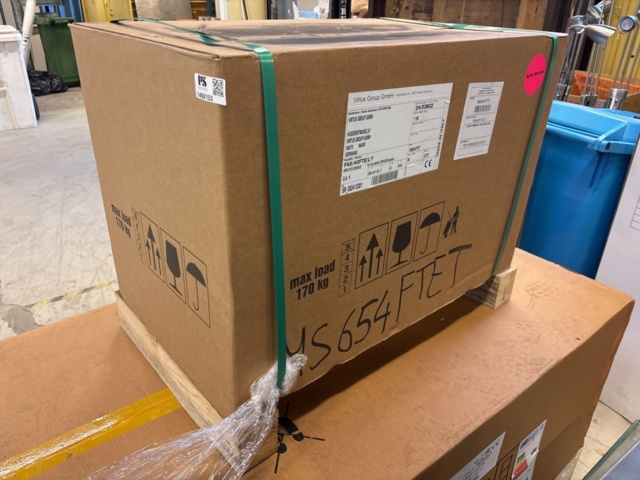 1469153-1 Electric grill plate (new in box) - Virtus MS654FTET