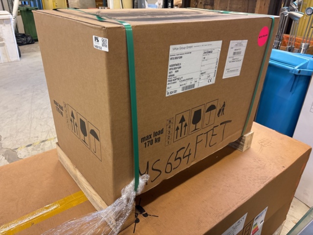 1469153-7 Electric grill plate (new in box) - Virtus MS654FTET