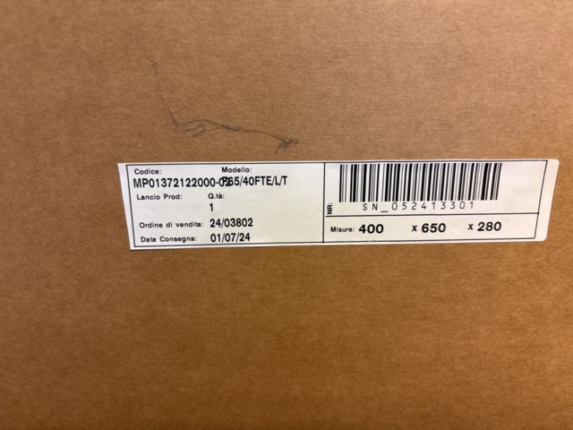 1469153-4 Electric grill plate (new in box) - Virtus MS654FTET