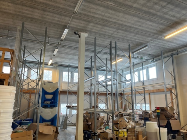 1470254-1 Warehouse shelving system/pallet rack