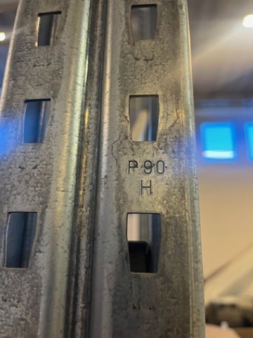 1470254-6 Warehouse shelving system/pallet rack