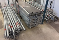 1443793 Parti med byggställningsdelar - MJ Gerüst m.fl.