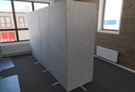 1435740 Screen walls 9 pcs