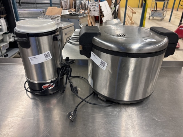 1469163-8 Rice cooker and water/coffee container - Exxent HJF-8195 / Menuett