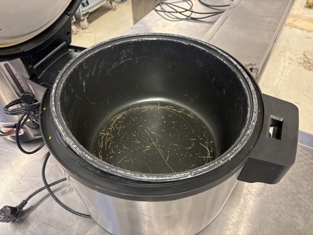 1469163-6 Rice cooker and water/coffee container - Exxent HJF-8195 / Menuett