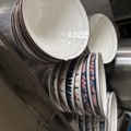1428485-13 Collection of various porcelain and serving items