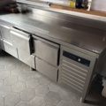 1428490-2 Refrigerated counter with work surface and 8 drawers - Asber
