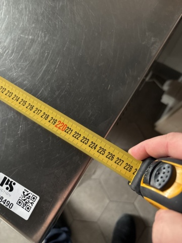 1428490-10 Refrigerated counter with work surface and 8 drawers - Asber