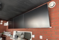 1428492 Menu boards 3 pcs approx. 55" with wall mount - Samsung