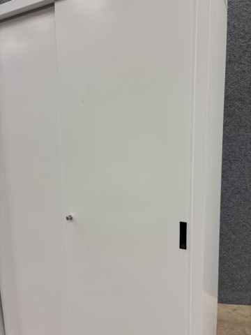 1492972-4 Förvaringsskåp SPACE Skjutdörrar, 1950x1200x450 mm, vit