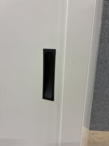 1492972-5 Förvaringsskåp SPACE Skjutdörrar, 1950x1200x450 mm, vit