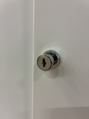 1492972-6 Förvaringsskåp SPACE Skjutdörrar, 1950x1200x450 mm, vit