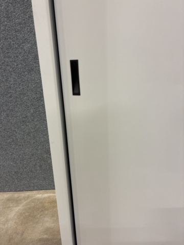 1492972-9 Förvaringsskåp SPACE Skjutdörrar, 1950x1200x450 mm, vit