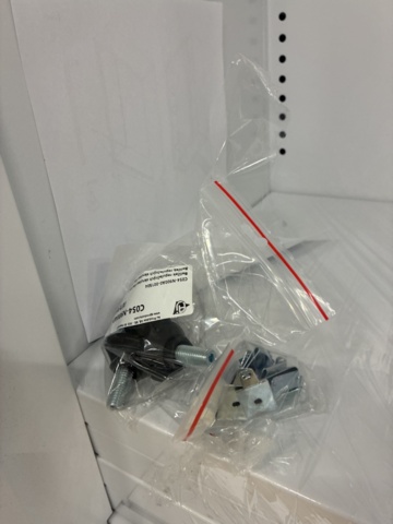 1492972-13 Förvaringsskåp SPACE Skjutdörrar, 1950x1200x450 mm, vit