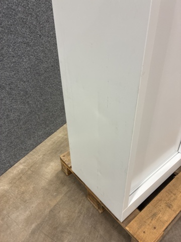 1492972-16 Förvaringsskåp SPACE Skjutdörrar, 1950x1200x450 mm, vit