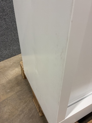 1492972-17 Förvaringsskåp SPACE Skjutdörrar, 1950x1200x450 mm, vit