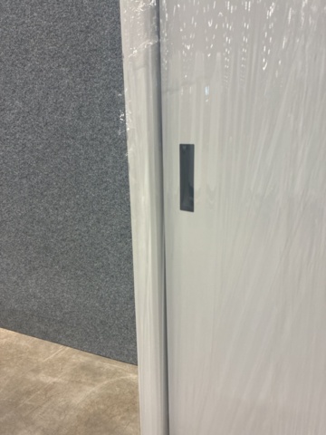 1492973-6 Förvaringsskåp SPACE Skjutdörrar, 1950x1200x450 mm, vit