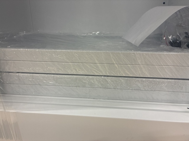 1492973-11 Förvaringsskåp SPACE Skjutdörrar, 1950x1200x450 mm, vit