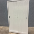 1492974-3 Storage cabinet SPACE Sliding doors, 1950x1200x450 mm, white