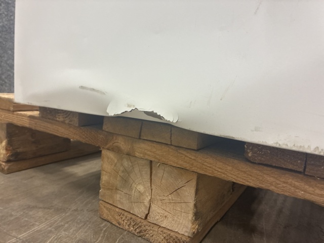 1492974-13 Storage cabinet SPACE Sliding doors, 1950x1200x450 mm, white