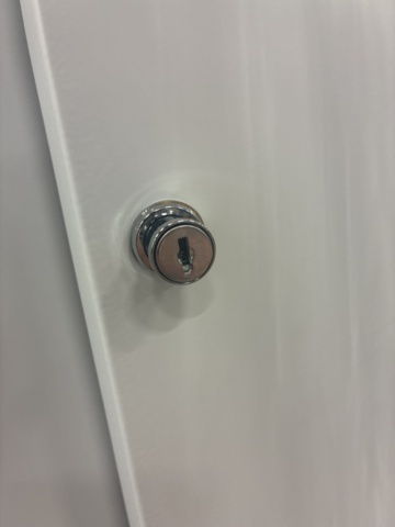 1492974-17 Storage cabinet SPACE Sliding doors, 1950x1200x450 mm, white