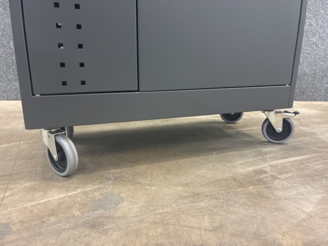 1492986-3 Mobile charging cabinet RECHARGE For tablets, 835x760x350 mm, dark grey