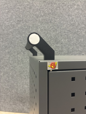 1492986-7 Mobile charging cabinet RECHARGE For tablets, 835x760x350 mm, dark grey