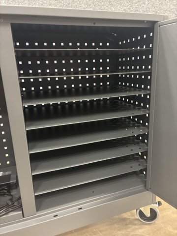 1492986-8 Mobile charging cabinet RECHARGE For tablets, 835x760x350 mm, dark grey