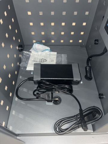 1492986-10 Mobile charging cabinet RECHARGE For tablets, 835x760x350 mm, dark grey