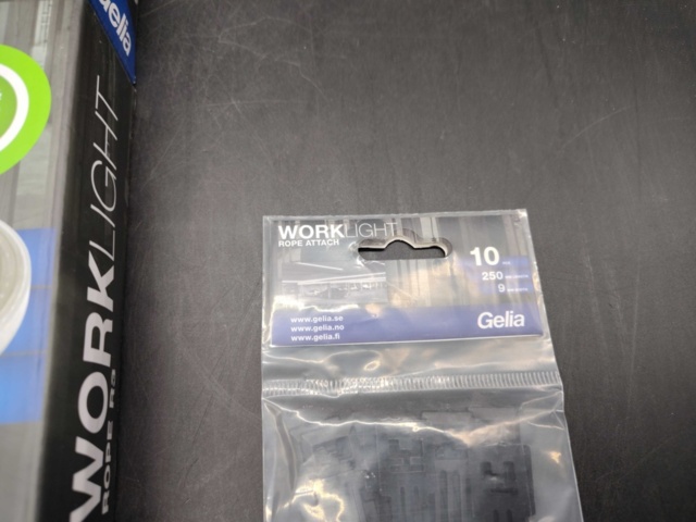 1487392-3 Worklight, 4 pcs - Gelia Worklight Rope, LED strings, IP54, 3–20 m