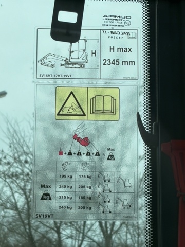 1493054-22 Crawler excavator Yanmar SV19 VT -2023