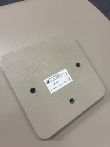 1493048-7 6 st Stolar MILLA vitt stativ, sand