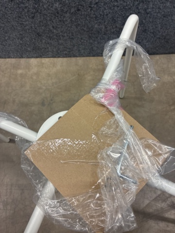 1493048-8 6 st Stolar MILLA vitt stativ, sand