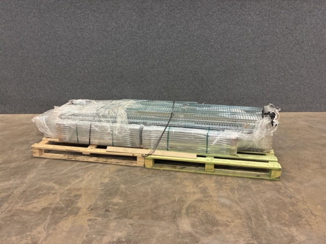 1493051-2 Shelving system TRANSFORM 1972x975x400 mm - wire shelves + extension sections