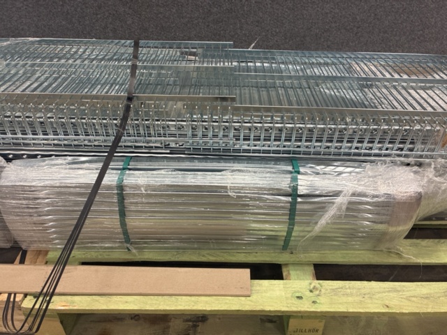 1493051-3 Shelving system TRANSFORM 1972x975x400 mm - wire shelves + extension sections