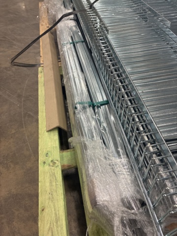 1493051-4 Shelving system TRANSFORM 1972x975x400 mm - wire shelves + extension sections