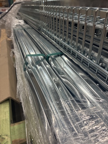 1493051-5 Shelving system TRANSFORM 1972x975x400 mm - wire shelves + extension sections