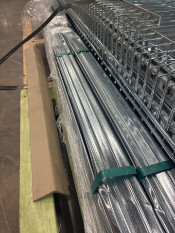 1493051-6 Shelving system TRANSFORM 1972x975x400 mm - wire shelves + extension sections