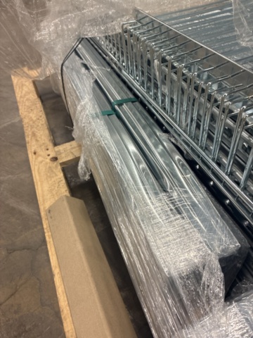 1493051-7 Shelving system TRANSFORM 1972x975x400 mm - wire shelves + extension sections