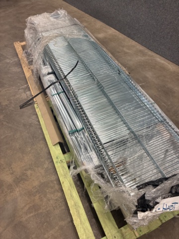 1493051-8 Shelving system TRANSFORM 1972x975x400 mm - wire shelves + extension sections