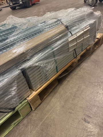 1493051-12 Shelving system TRANSFORM 1972x975x400 mm - wire shelves + extension sections